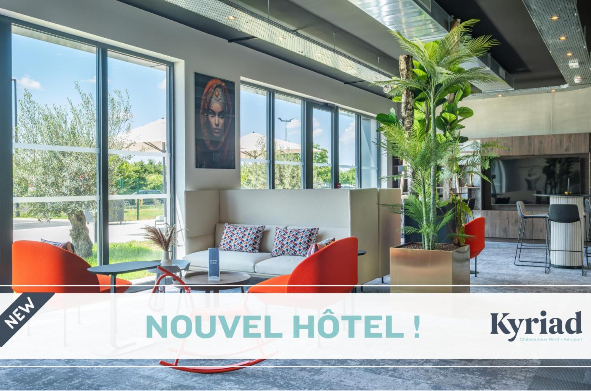 Kyriad Chateauroux Nord - Aeroport Déols Extérieur photo
