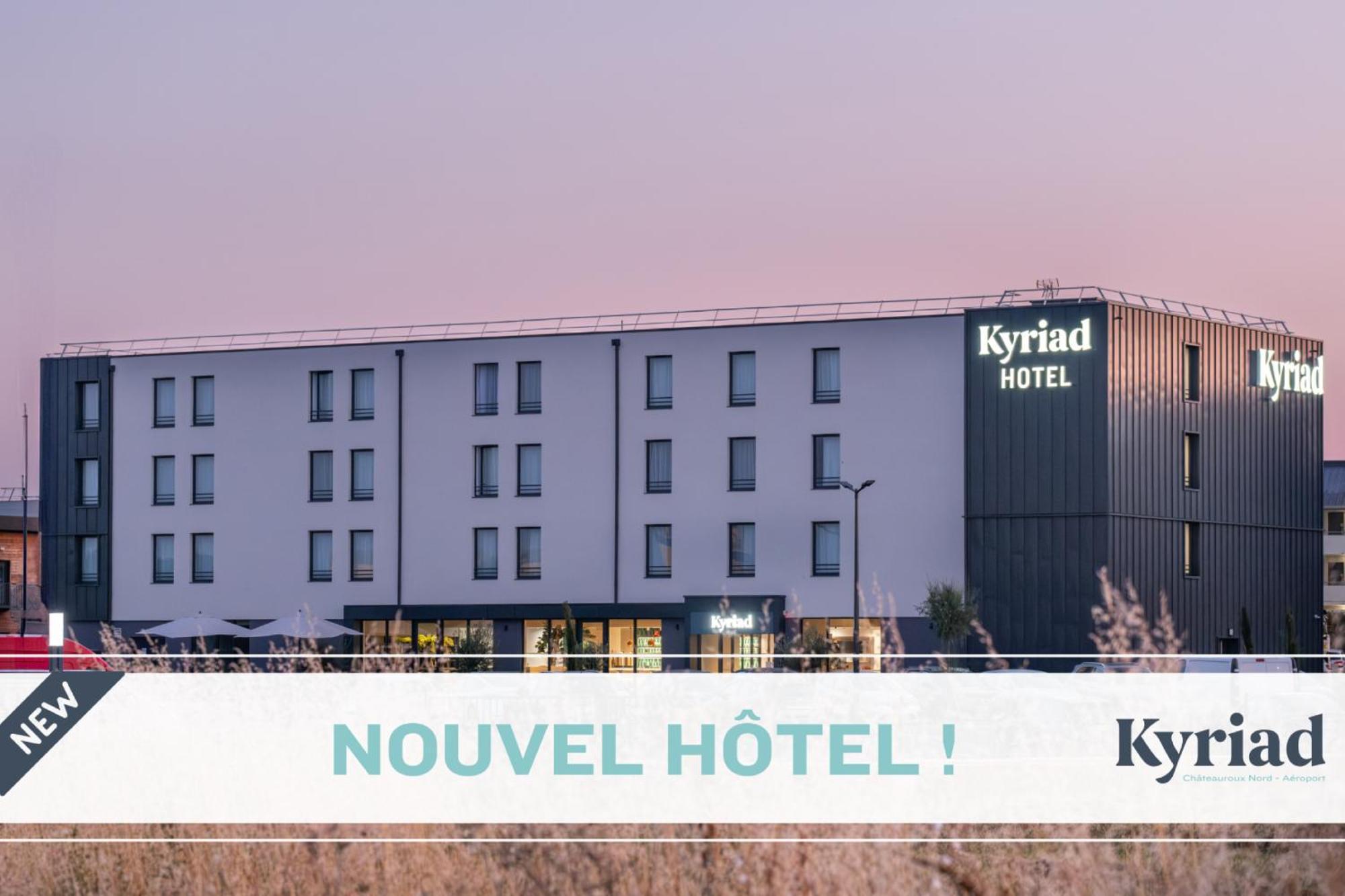 Kyriad Chateauroux Nord - Aeroport Déols Extérieur photo